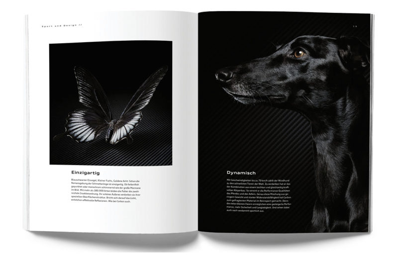 Seiten aus Audi Carbon Prospekt
